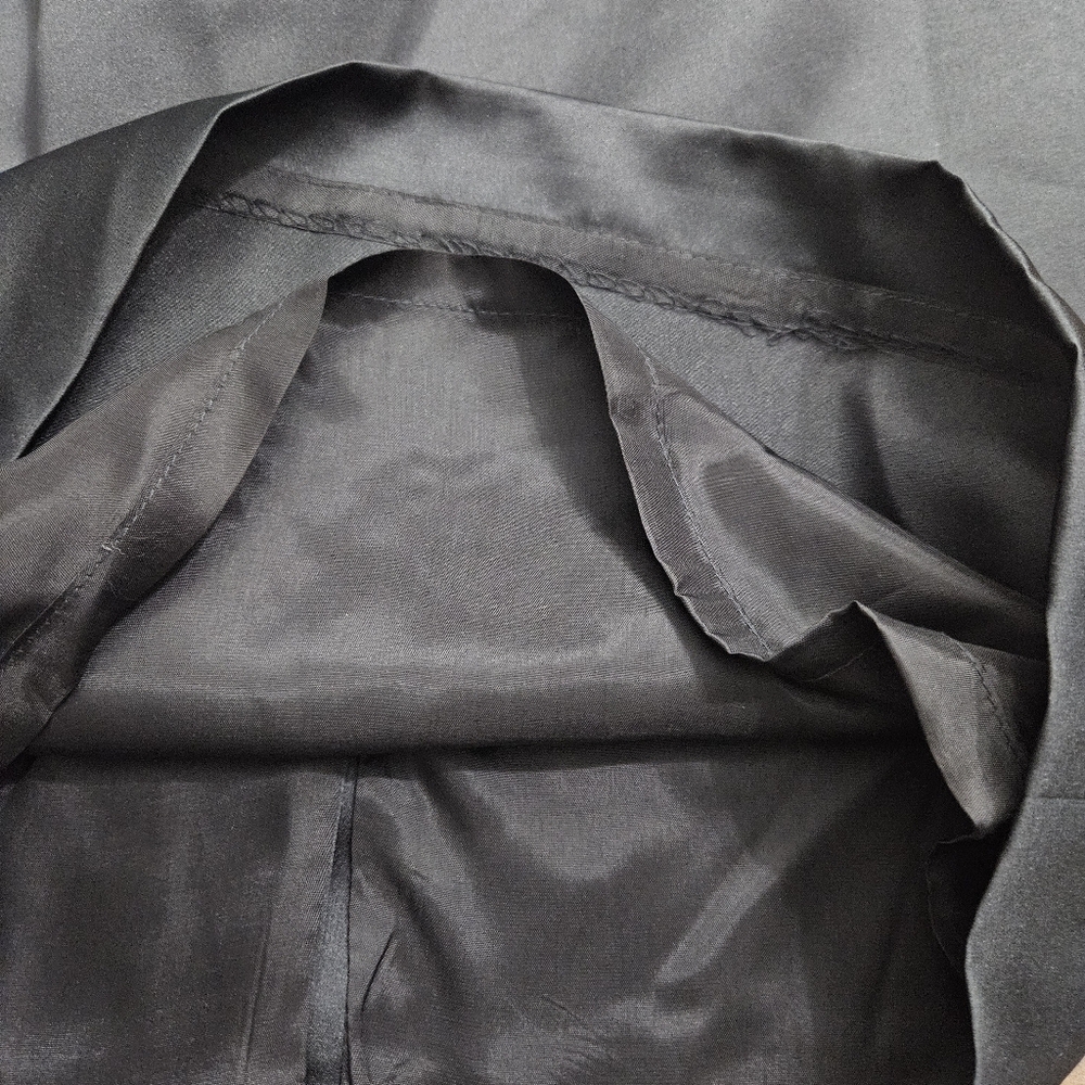 TRIO NY Black Sleeveless Sheath Dress Size 10 Classic Cocktail Little Black - Picture 10 of 13